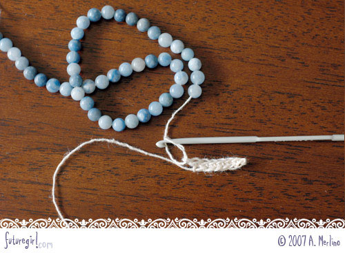 DIY Crochet Seed Bead Friendship Bracelet ¦ The Corner of Craft 
